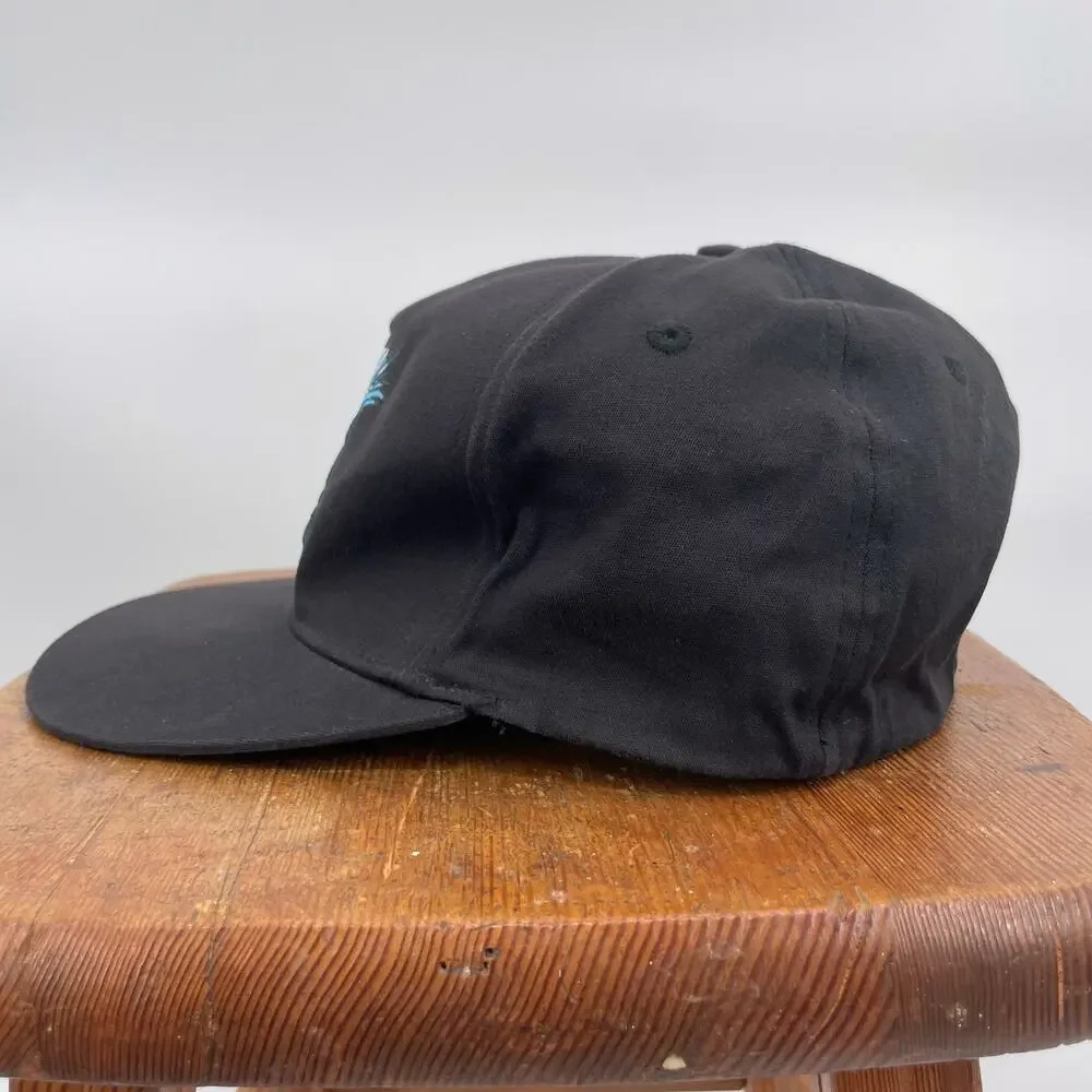 Disney Mickey Mouse Black Blue Mohawk Punk Baseball Hat Edgy Cap Teen Youth Size